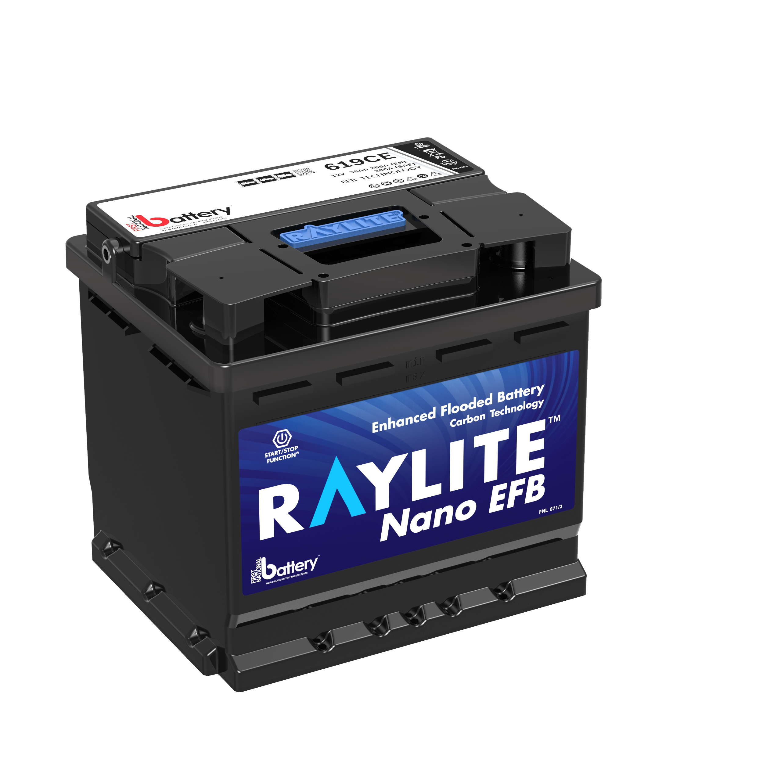 619CE Raylite battery
