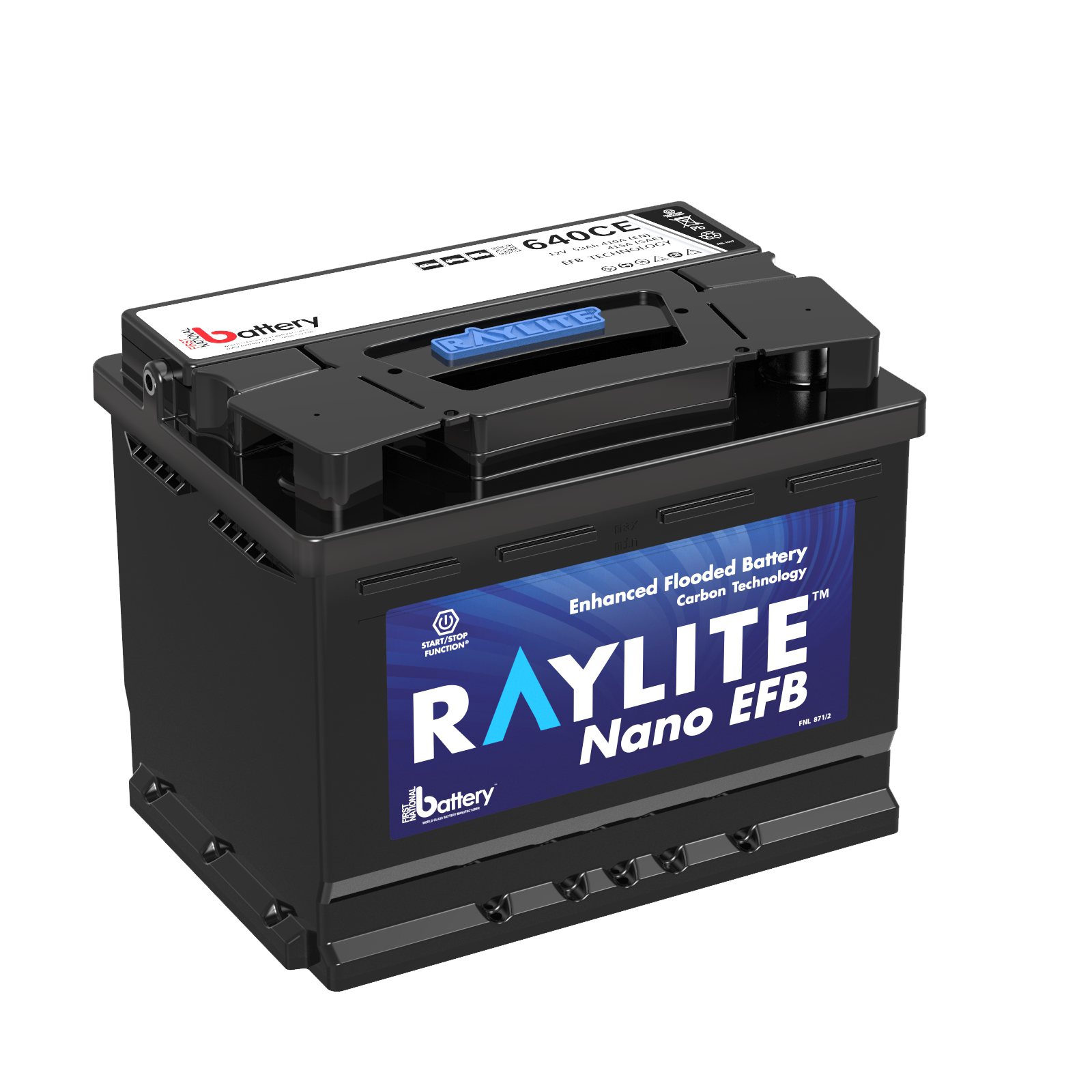 640CE Raylite battery