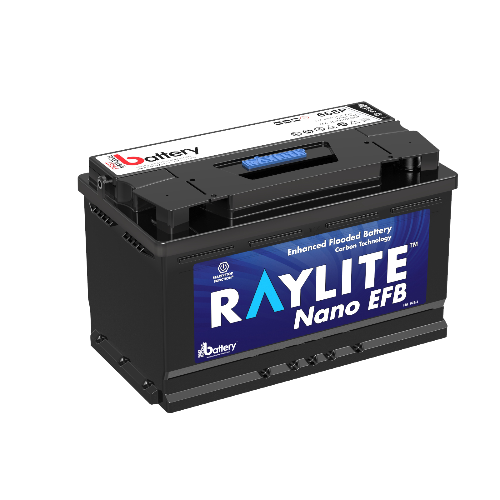 668P Raylite battery