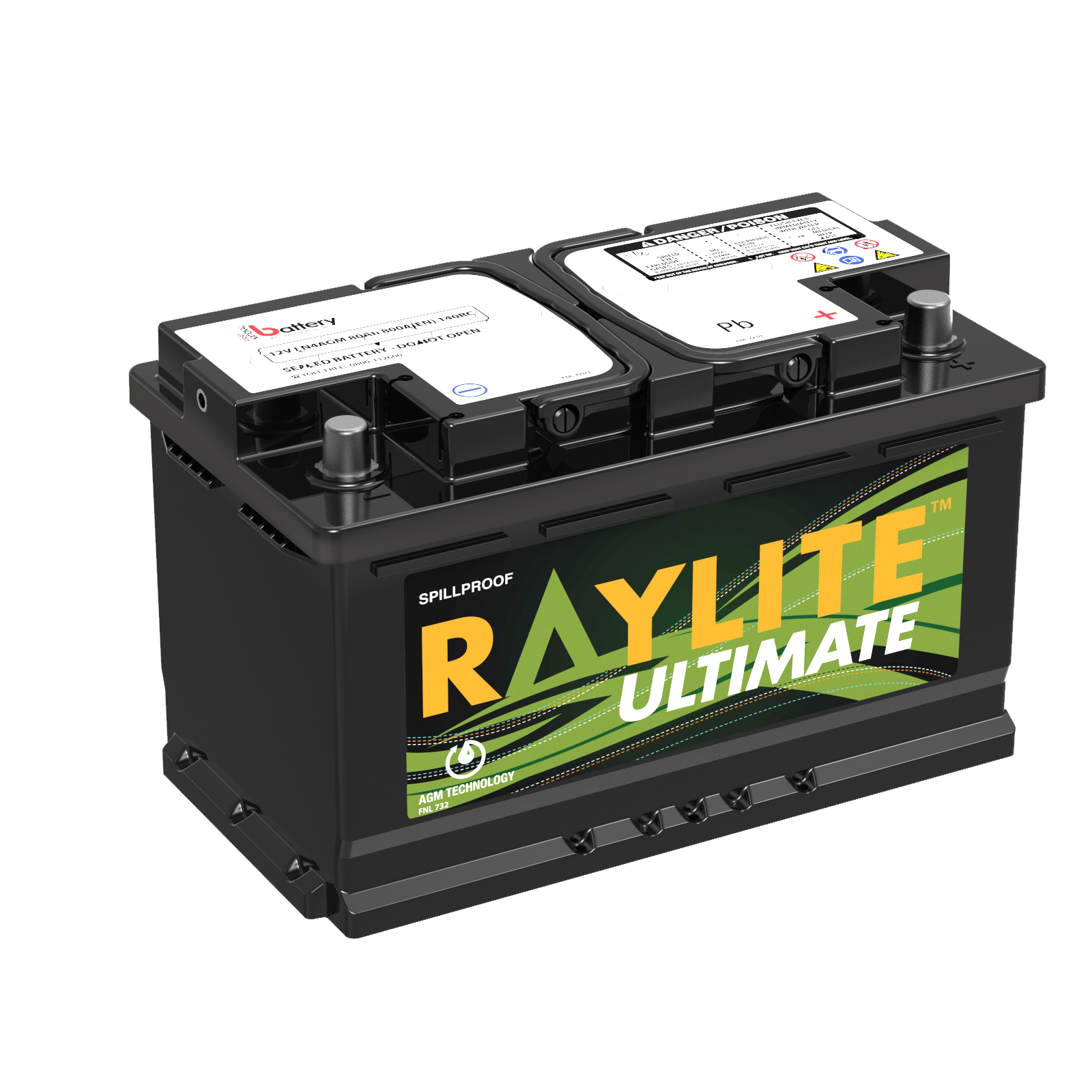 LN4AGM Raylite battery