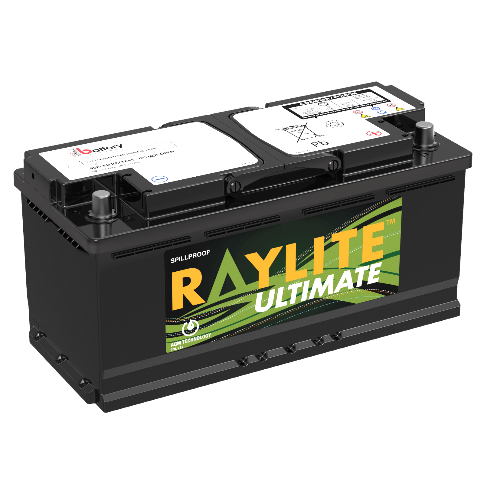 LN6AGM Raylite battery
