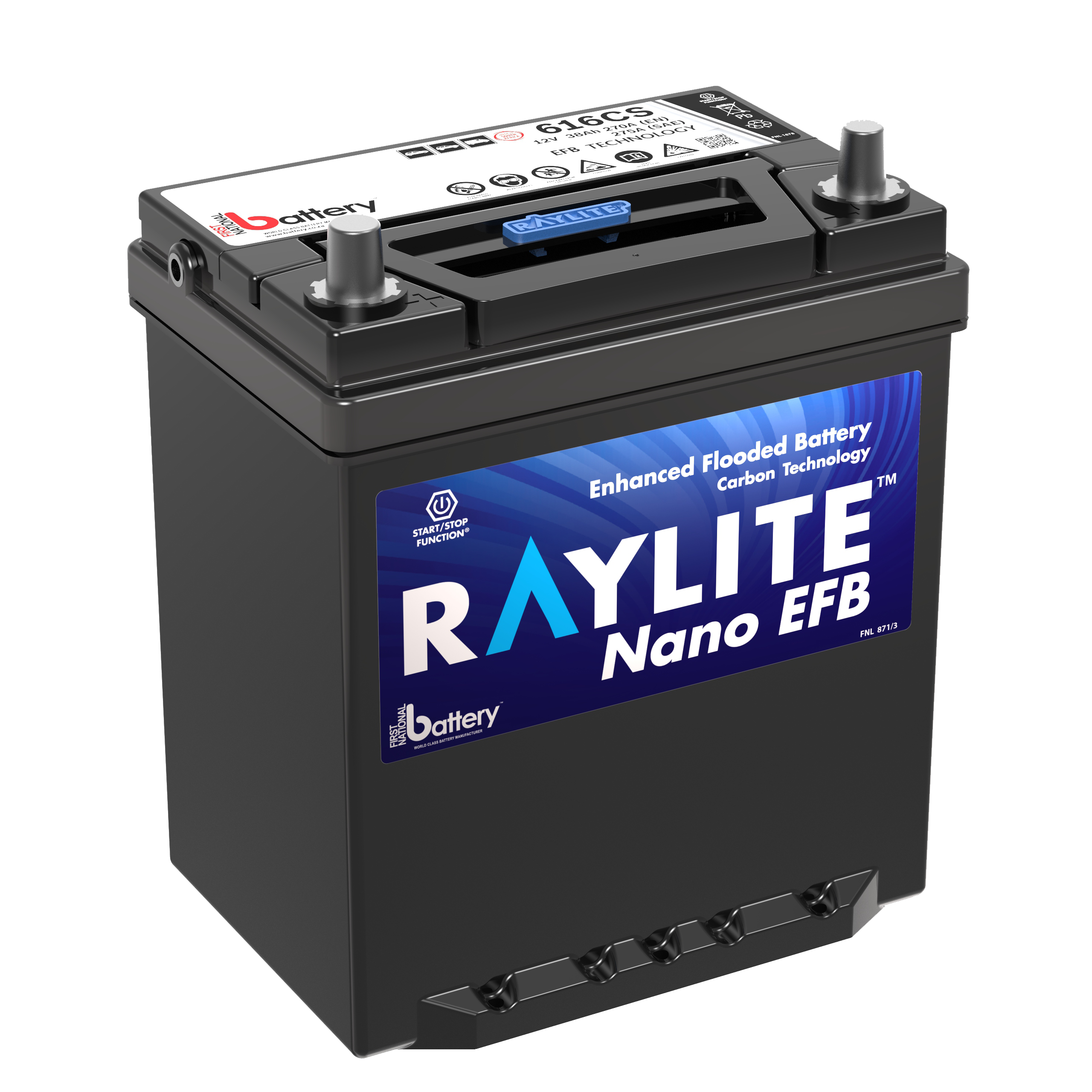 616CS Raylite battery
