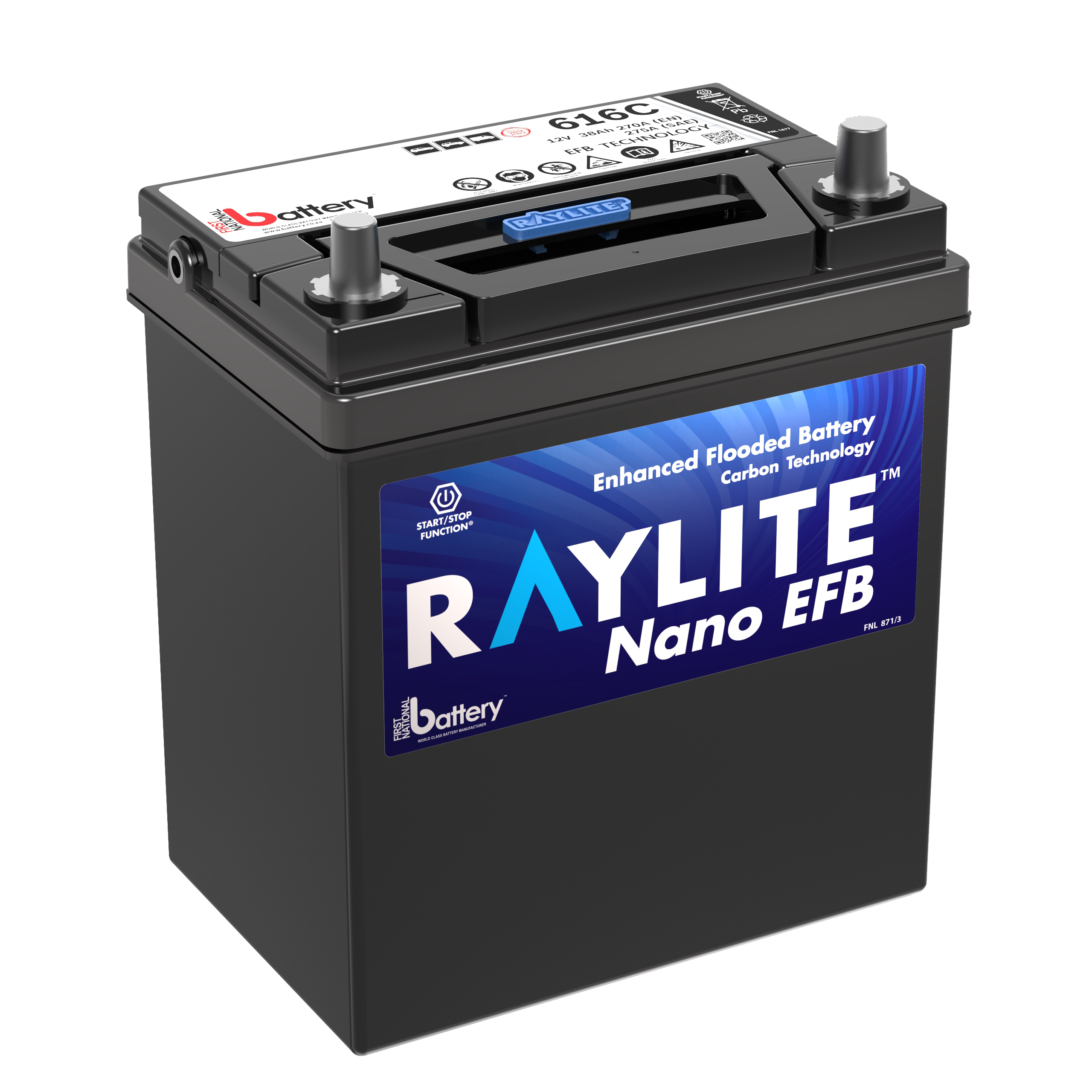 616C Raylite battery