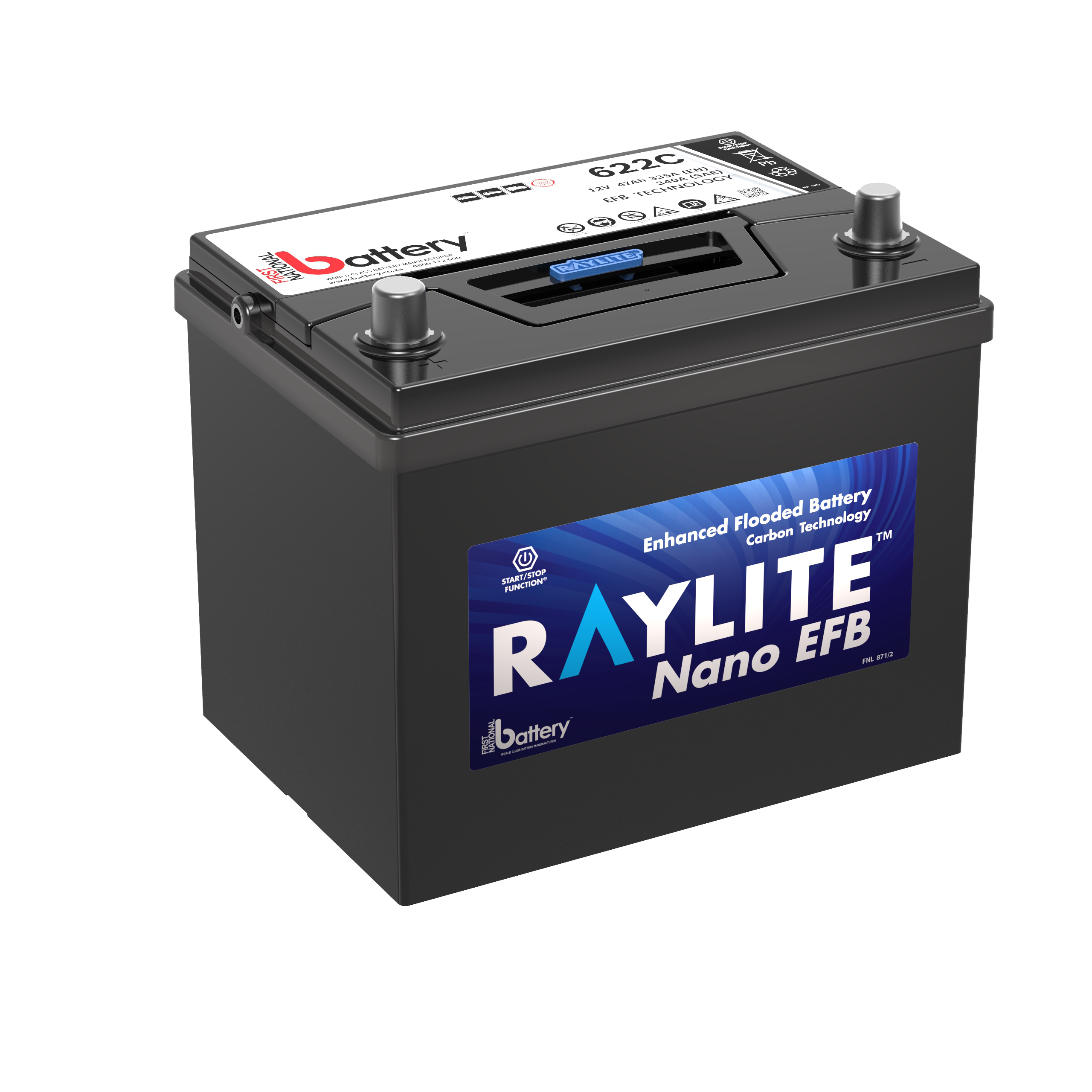 622C Raylite battery
