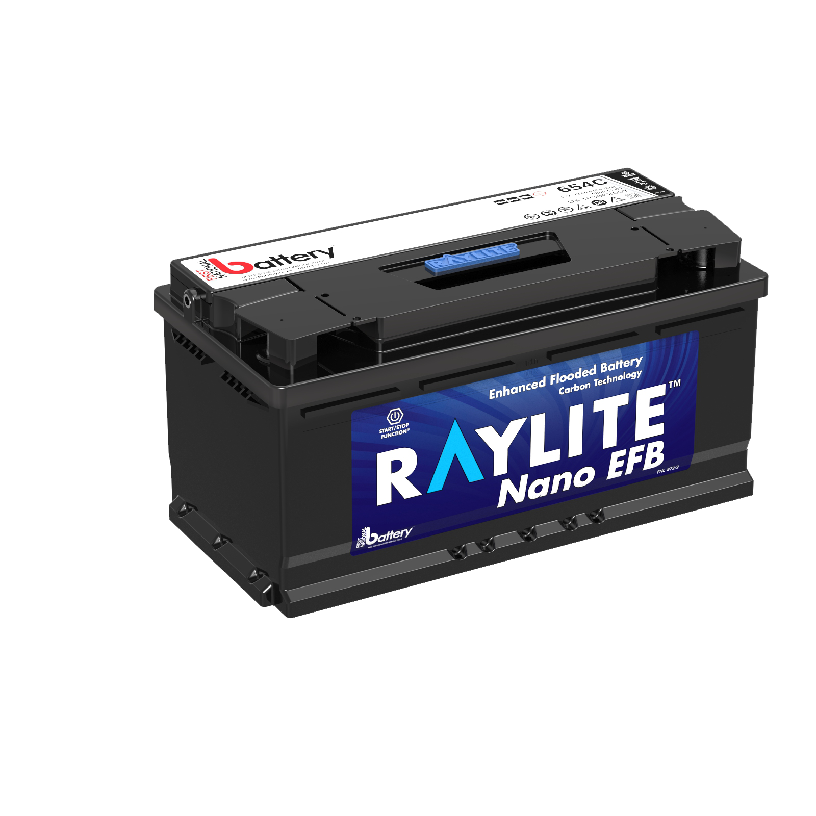 654C Raylite battery